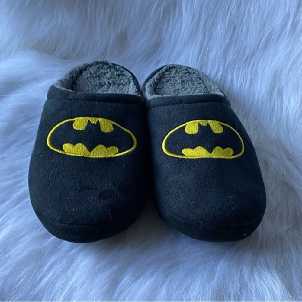 Batman BioWorld Slippers‎ Size Medium Slip On